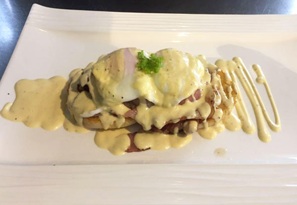$20 for Any Two Eggs Benedict or Hangover Breakfast Meals (value up to $30)