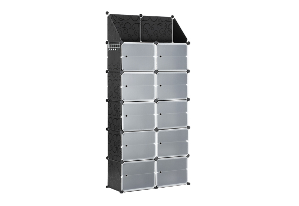 20-Piece Shoe Organiser Cubes - Two Colours Available