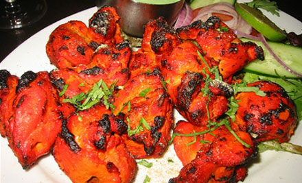 $35 for an Indian Feast for Two People incl. Two Mains, Rice & Two Glasses of House Wine or King Fisher Beer