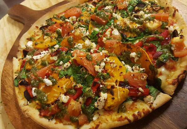 $12 for a 12-Inch Dine-In Pizza for Dinner (value up to $24)
