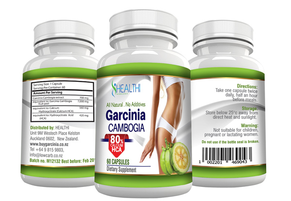 $15 for One-Month Supply of Garcinia Cambogia 80% Calcium HCA, $39 for Three-Months, $69 Six-Months or $109 Ten-Months incl. Nationwide Delivery