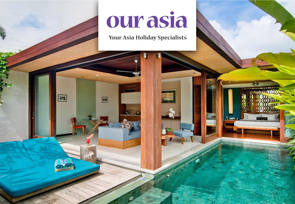 $1,999 for a Seven-Night Bali Relaxation Package for Two People incl. Private Pool Villa Stay, Daily Breakfast & Afternoon Tea, Complimentary Massage & Meal Offer & More (value up to $3,659)