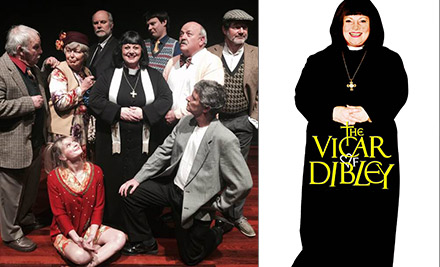 $60 for Four Tickets to the Popular Stage Production of "The Vicar of Dibley" September 3rd-12th at The Globe Theatre (value up to $128)