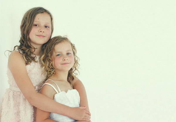 $35 for a Portrait Photography Session & Seven Digital Images for up to Two People – Option for up to Five People