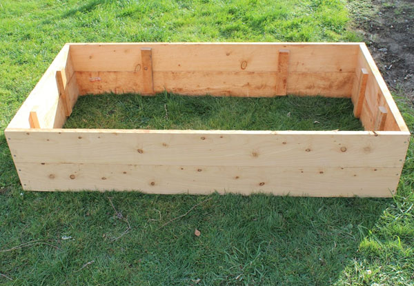 From $60 for a Macrocarpa Raised Garden Bed in Two Sizes – Delivery & Pick Up Options Available (value up to $450)