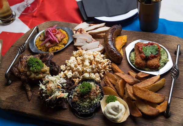 $30 for the Cuban Tasting Platter & Two House Wines/Beers (value $60)