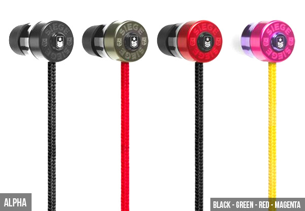 From $9 for a Range of Seige Audio Earbuds or Earphones with Free Shipping (value up to $131.95)