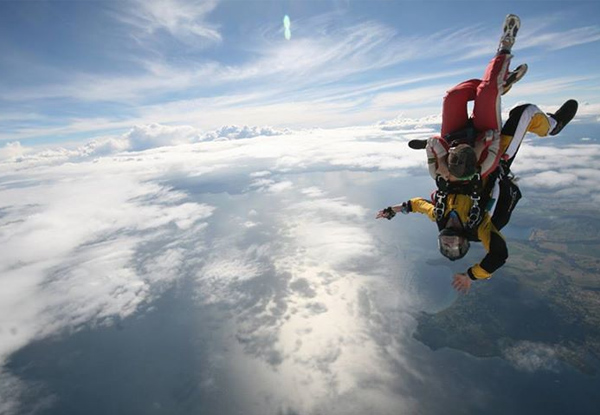 From $245 for a 12,000ft Tandem Skydive or From $335 for 15,000ft – Options Available for Two People