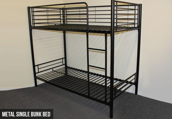 From $169 for a Range of Metal Bed Frames – Choose from Seven Options