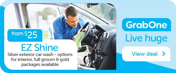 EZ Shine silver exterior car wash