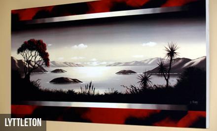 $39 for an NZ Made Landscape Artwork Print – Six Options Available (value up to $79)