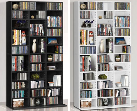 $139 for an Adjustable CD/DVD Storage Shelf - Three Colours Available