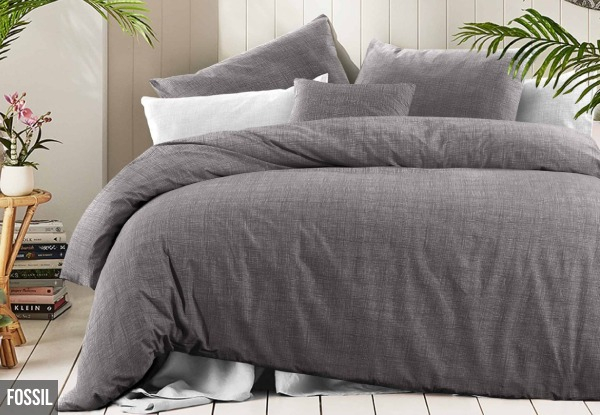 100% Cotton Duvet Cover Incl. Pillowcase - Five Styles & Five Sizes Available