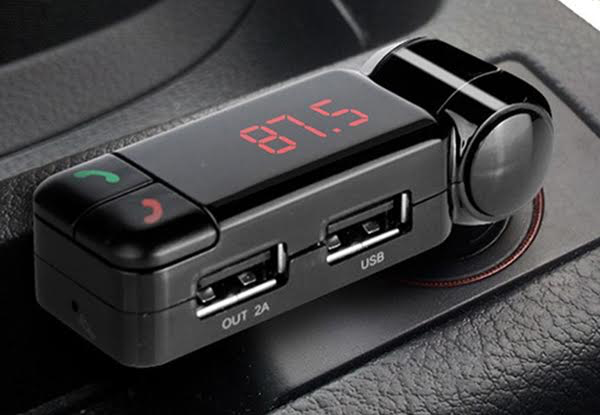 $20 for a 4-in-1 Bluetooth Car Kit (value $49.90)