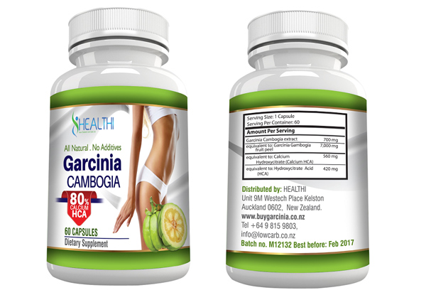 $14 for a One-Month Supply of Garcinia Cambogia 80% Calcium HCA, $38 for Three Months, $72 Six Months or $105 Ten Months