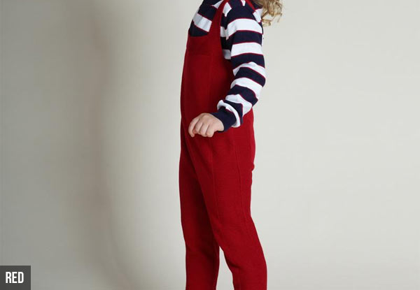 $21 for Kid's Thin Knitted Overall – Available in Four Colours