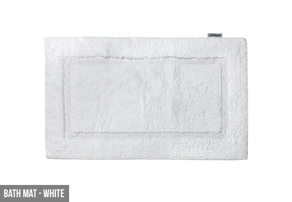 $49.95 for a Canningvale Four-Piece Bamboo Cotton Towel Pack or $34.95 for a Bath Mat incl. Nationwide Delivery