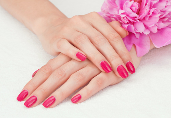 $24 for a Gel Polish Mini Manicure or Pedicure, or $50 for Both - incl. Nail Art