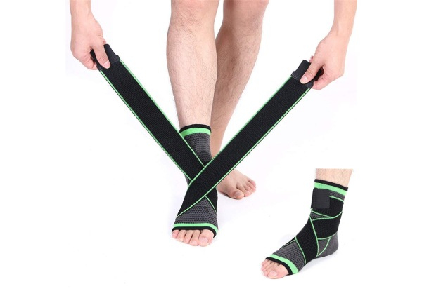 Breathable Adjustable Ankle Brace - Available in Three Sizes