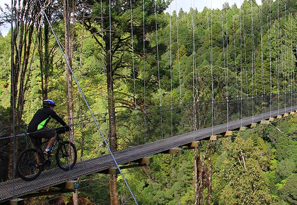 $119 for a Shuttle Service & Full-Day Mountain Bike Hire for Two People (value up to $200)