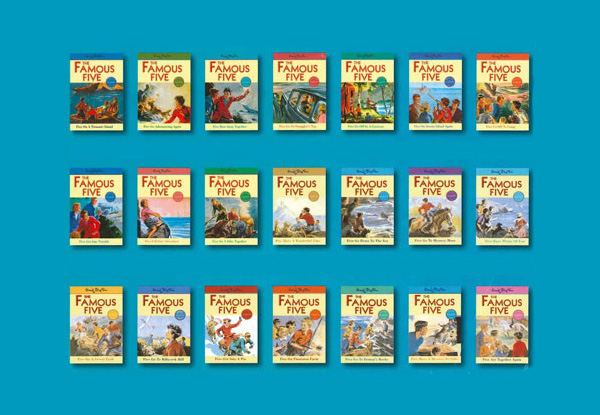$64.99 for a 'Famous Five' Children's 21-Book Box Set