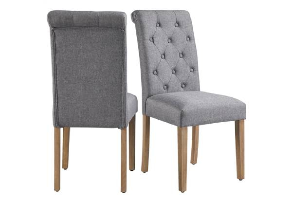 Six-Pack Classic Fabric Upholstered Dining Chair - Three Colours Available