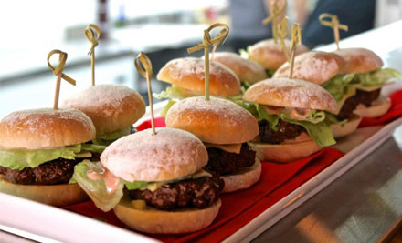 $13.50 for Two Regular Burgers or $18 for Two Super Burgers