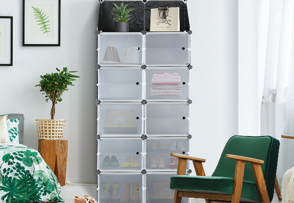 20-Piece Shoe Organiser Cubes - Two Colours Available