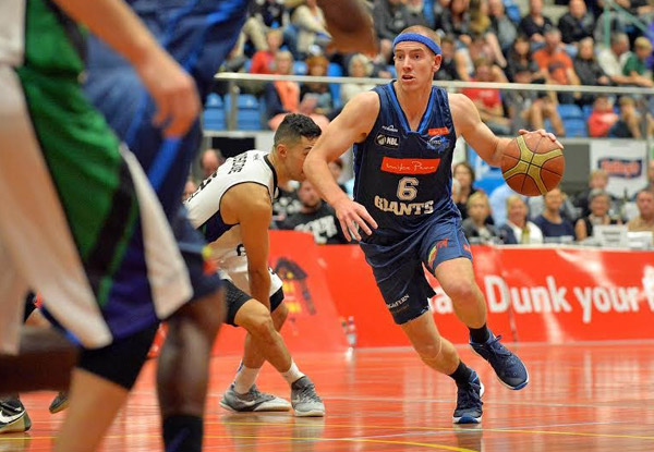 $12 for One Adult Ticket to the NBL Home Game - Mike Pero Nelson Giants vs Southland Sharks, May 13th (value up to $18)