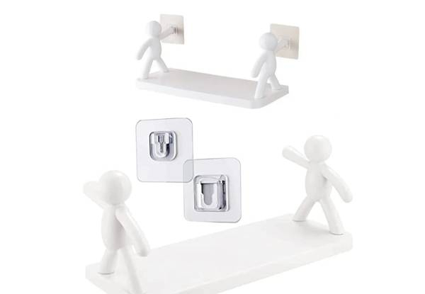 Bathroom Human-Shaped Storage Rack - Two Colours Available