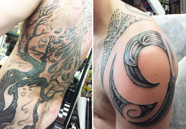 $49 for 30-Minutes of Tattoo Time incl. Consultation & Design, $99 for One-Hour or $175 for Two-Hours (value up to $400)