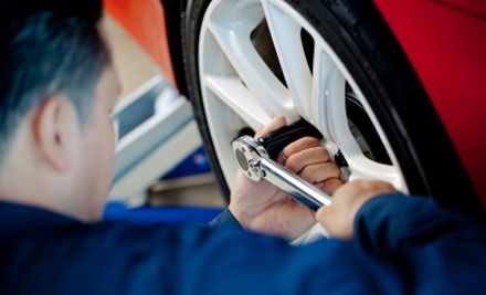 $75 for a Wheel Alignment & Maintenance Package incl. a $50 Tyre Voucher (value up to $174)