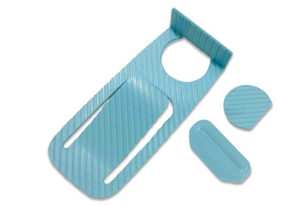 Two-Piece Plastic Safety Door Stop - Four Colours Available