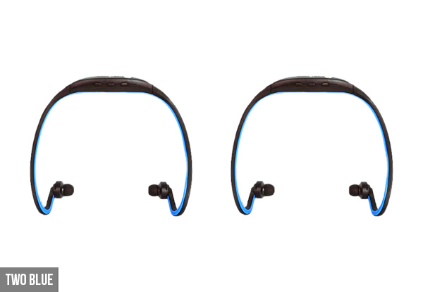 $12.90 for a Wireless Bluetooth Headphone Set - Available in Four Colours