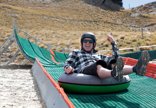 $25 for One-Hour of Mountain Tubing incl. Tube Rental, Helmet & One-Hour Access to the Tubing Course for Two People
