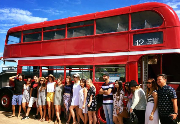 $119 for a Double Decker Bus Sunday Winter Wine Tour incl. Two Top Vineyards & Lunch
