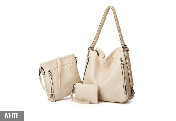 Three-Piece Shoulder Bag Set - Six Colours Available