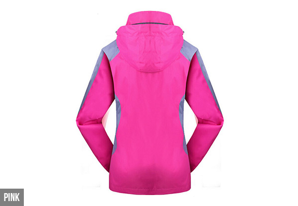 $45 for a Women's Outdoor Water & Wind Resistant Hooded Jacket