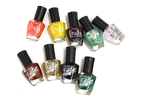 $24.99 for a Nine-Pack of LA Girl Nail Polishes    – incl. a Top Coat