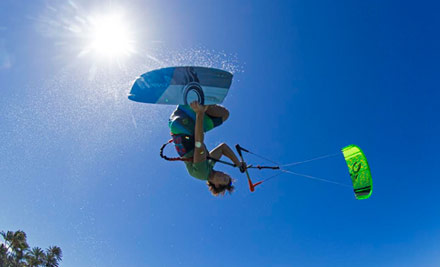 $99 for a Two-Hour Introductory Kitesurfing Lesson for One Person or $118 for Two People (value up to $200)