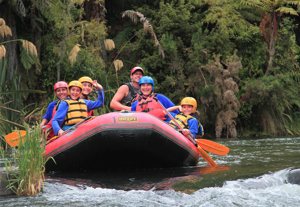 $59 for a White Water Adventure Rafting Experience on The Kaituna River for One Person – Options for up to Six People Available (value up to $594)