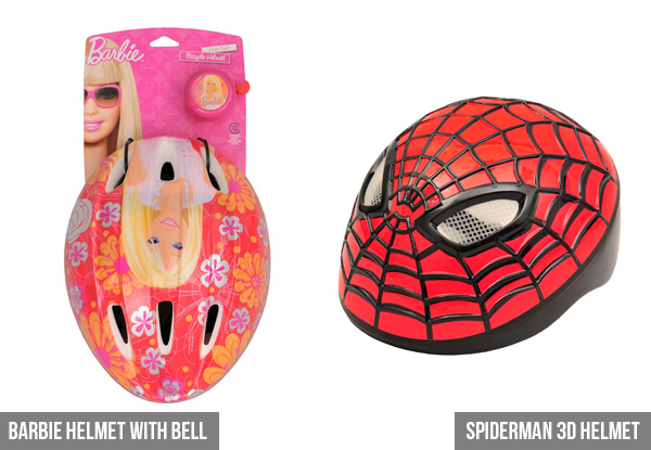 From $27.99 for a Kids' Licensed Helmet incl. Frozen, Avengers & more - 12 Styles Available