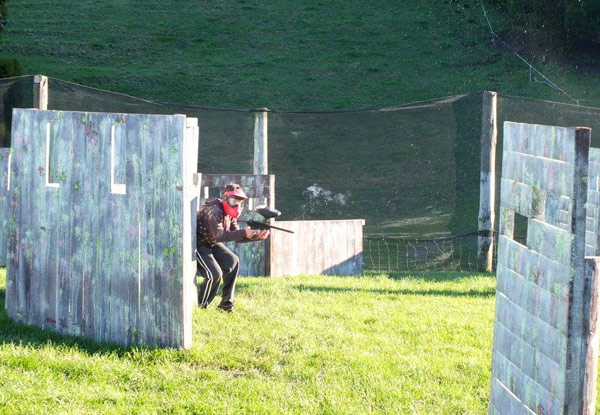 From $10 for Three Hours of Open-Air Paintball incl. Gun, Mask & 150 Paintballs for Each Player - Options for up to 30 People (value up to $1,110)