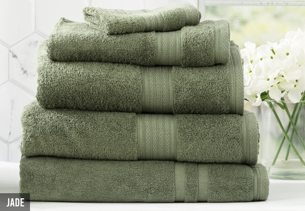 650GSM Stella Bamboo Cotton Towel Set - Available in Eight Colours & Three Options