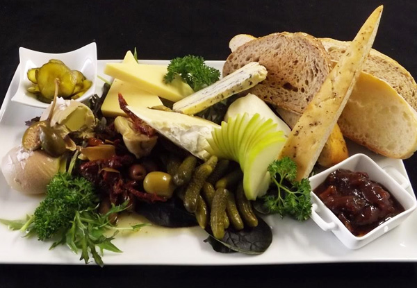 $26.50 for a Rosebank Mixed Tasting Platter for Two incl. Two Glasses of Rosebank Sauvignon Blanc (value up to $53)