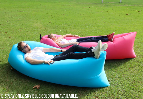 $39.99 for a GObag Inflatable Seat Available in Four Colours