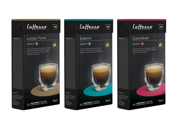 $29.99 for a Caffesso Set incl. Three Packs of Caffesso Coffee Pods & a 30-Pod Capsule Stand (value $52.50)