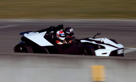 $150 for Three Hotlaps in an X-Bow Race Car or $500 for Driver Training & 15 Laps Behind The Wheel (value up to $950)