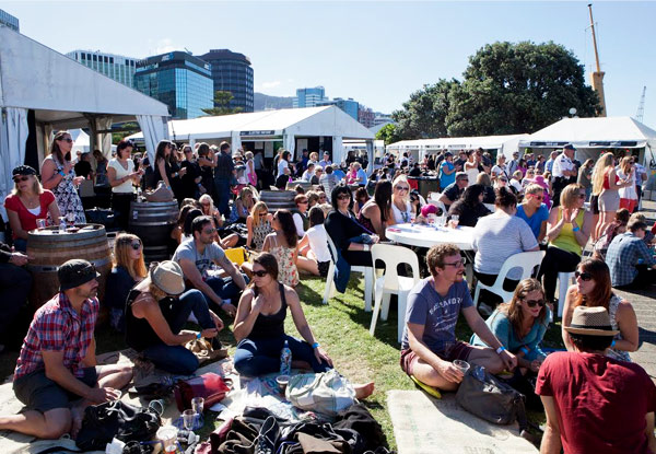 $25 for One Entry to a Wellington Wine & Food Festival Session - 19th & 20th February 2016, Waitangi Park (value up to $39.95)