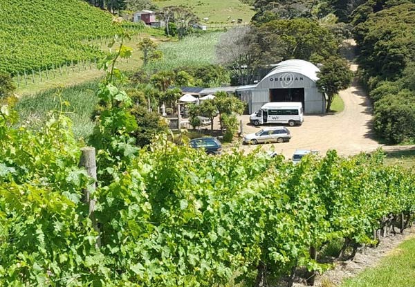 Premium Waiheke Island Wine Tour for Four People incl. Three Tastings at Three Unique Boutique Wineries - Options for up to 10 People